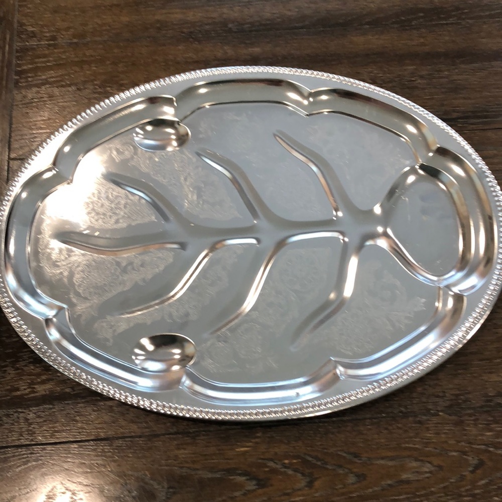 Vintage Interpur Oval Serving Tray